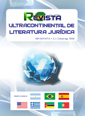 REVISTA ULTRACONTINENTAL DE LITERATURA JURÍDICA